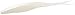 Zoom 112045 Magnum Super Fluke Bait, 7-Inch, 5-Pack, White Pearl