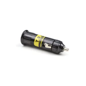 Faraday Defense T.R.A.P.™ EMP Vehicle Protection. 12 Volt DC for Car and Truck. Lightning, Solar Flare and Surge Protection. Fits into 12V Receptacle. Easy Installation.