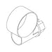 Kohler 1075733 Replacement Hose Clamp