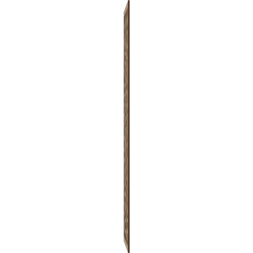 Image of Ortonville Decorative Pierced Fretwork Wood Wall Panels, 21 3 /8 inchW x 54 3 /8 inchH x 1 /4 inchT, Red Oak