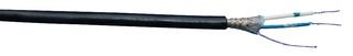 Multipair Shielded Cable, RS-485, Black, 1 Pair, 22 AWG, 0.35 mm², 100 ft, 30.5 m
