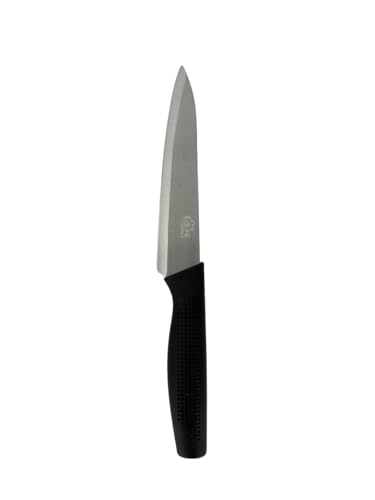 Bonnin All Purpose Kitchen Knife Sharp Stainless Steel Blade Vegetable Fruits Chopping and Meat Knife Beautiful Handle with Soft Textured Comfortable Grip (23.5 CM)