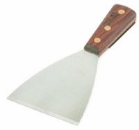 Crestware Commercial 4" Inch Stiff Grill Scraper (Package of 12)