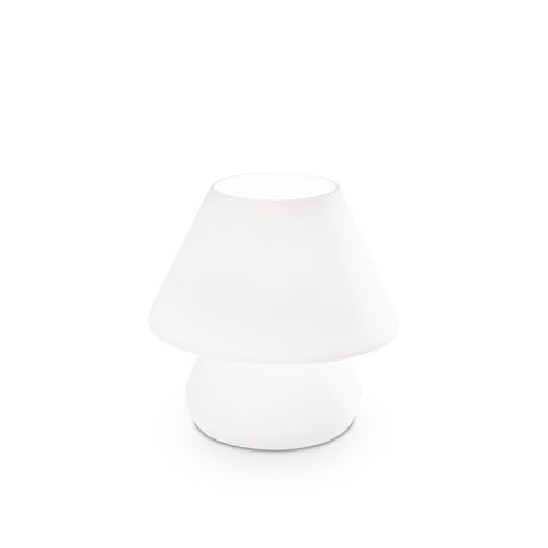Ideal Lux Prato TL1 Lampada, Small, Bianco