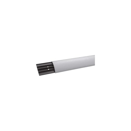 Hager Aufbodenkanal SL1807507030 m4Kammern PVC 18x75mm steingrau (Inhalt 2 Stück)