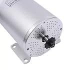 PLITEDDE 48V 2000W Electric DC Motor 4300RPM Electric Brushless DC Motor Complete Kit with 3-in-1 LCD Handle Twist, Power-Off Brake for Snow Bike Motorcycle Go-Kart