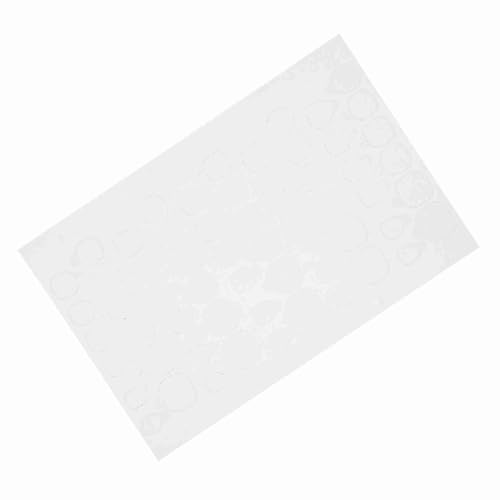 50 Unidades de Adesiva Dupla Face para Unhas, Lote Transparente e Transparente para Manicure, Fita D