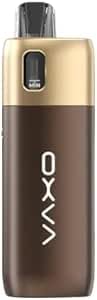 Oxva Oneo Pod Kit, Ergonomic AFC, 1600mah Large Battery, Metal Body Design, Durability & Reliability, Adjustable RGB Lights, 2ml Cartridge No Nicotine, (Silky Brown)