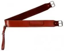 HUMAYL Saddlery Rear Girth Back Cinch Strap Western Horse Saddle Bucking Strap Flank Cinch Smooth Leather Size Length: 40 Buckle to Buckle & Width: 2.75 with 2 Buckles, GIRTH76