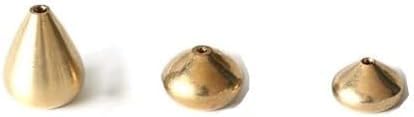 3Pcs Brass Incense Holder,Water Drop Shape Incense Stick Holder for Indoor Outdoor,Metal Brass Incense Base,Portable Sandalwood Coil Base,Home Incense Holders