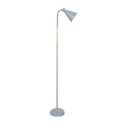 Lampe sur pied avec interrupteur manuel et lampadaire réglable de salon