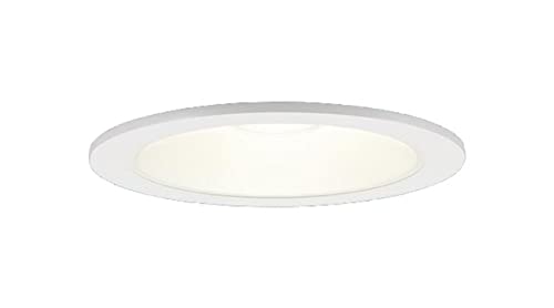 パナソニック(Panasonic) ベースダウンライト LED 一体型 電球色 拡散マイルド φ125 60形 ホワイト LGD1200LLE1