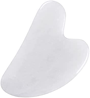 Techpro Gua-Sha Tools -Natural White -Gua Sha Set-Beneficial for Blood Circulation;Eye Puffiness and Skin Care -Spa Massage Tools for Anti Aging