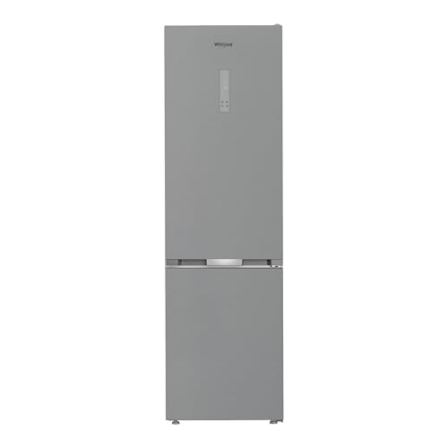 Whirlpool Whk 26404 Xp5E - Frigorifero Combinato Libera Installazione, Illuminazione A Led, Tecnologia No Frost, Grigio Larghezza 59,5Cm, Profondità 6