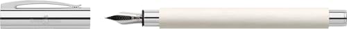 FABER CASTELL AMBİTİON CİNEMATİC DOLMA KALEM BEYAZ - Görsel 3