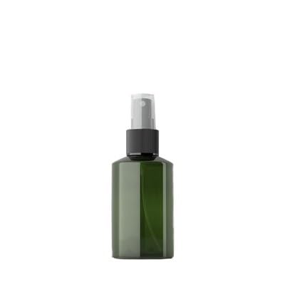 Vaporisateur Lot de 10/20 flacons pulvérisateurs rechargeables en plastique vert, 50/100/150/200 ml, for parfum voyage, contenants cosmétiques(100ml black pump,20pcs)