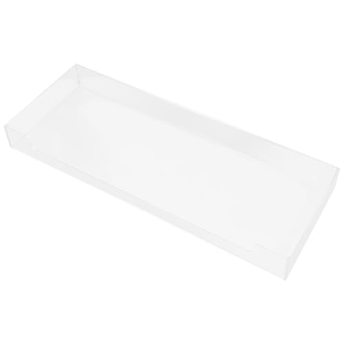 TOPBATHY Acryl Tastaturabdeckung Transparent Staubschutz FüR Mechanische Und Computer Tastaturen 47.5X17.5Cm Wasserdichter Schutz Ideal FüR Zuhause Und BüRo