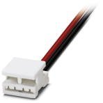 Image of Phoenix Contact, Printed-Circuit Board Connector - PTF 0,3/2-WB-1,8-H - 1826091; Suitable for 8mm Single Color LED Tapes/Strips (for Example SMD3528) - Pack of 10pcs