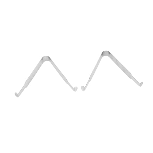 FELTECHELECTR 2pcs Heavy Duty Fireplace Liner Filler Kitchen Accessory Clip for Camping Essentials Steaming Tool Lifter