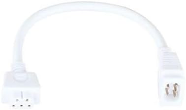 Maxim CounterMax Slim Stick - Interlink Cord-12 Inches Length and 3.5 Inches Wide-White Finish