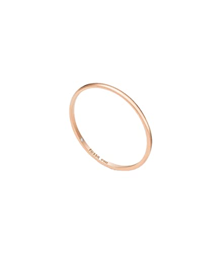 Fossil - Sadie Rose GOLDfarbener Edelstahlring für Damen - JF04074791;8