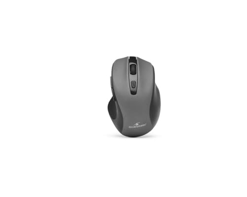 Bluestork M-Wl-Off75 - Mouse Senza Fili A Doppia Connessione: Bluetooth E Usb 2.4 Ghz - Wireless Ricaricabile, Ambidestro, Ergonomico - Silenzioso Per