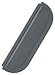 C.R. LAURENCE 905DU CRL Bronze Anodized 2-5/8" x 9-5/8" Deluxe Mail Slot With Glass Channel Bar and Latch