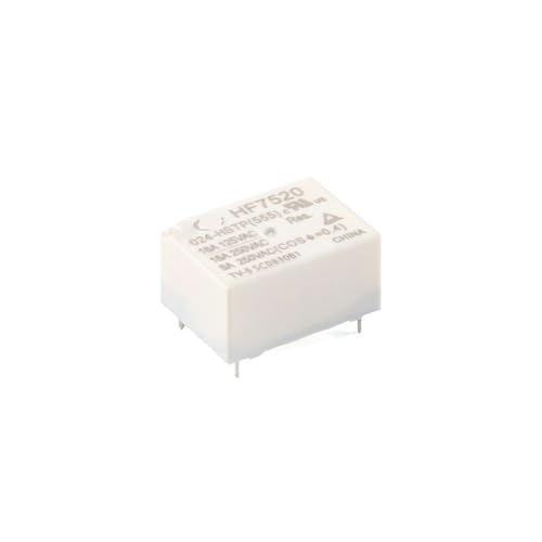 Relé HF7520-009-HTP 9V evita sobrecargas térmicas en circuitos de audio y vídeo 4