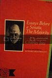 Paperback Essays Before a Sonata, The Majority, and Other Writings Book