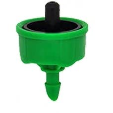 Greenage Dripper Emitter no Drain Pressure Compensating Model (PCND) for Drip Irrigation 3 L/hr Green/Gray-Imported-20 Pcs