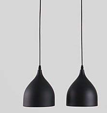 Image of Mahganya Decoration New Fancy Modern Ceiling Lamp for Living Room, Office,Bedroom Lamp with All Fixtures and Fitting Iron Black (Round Hanging)