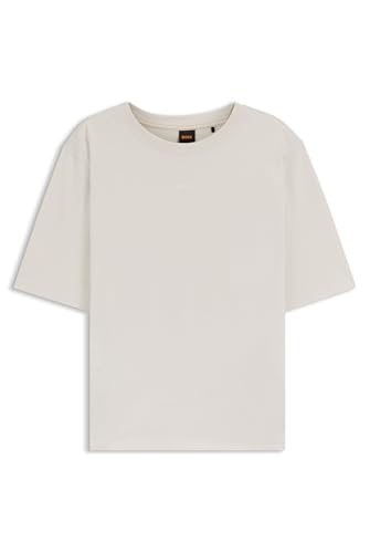 BOSS C_Enis_Small_Logo, T-Shirt Femme, Open White118,