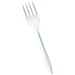 Nicole Fantini Disposable Kitchen Selection Plastic White | Pack of 400 Forks, 4000 Count