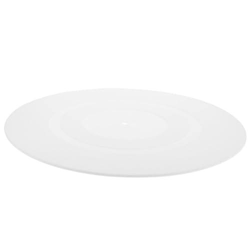 Yardwe Vinyl Record Player Mat Static Silicone Pad for Turntable Shock Absorption Vibration Reduction Durable Easy to Install Vinyl Slip Mat