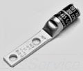 Two Hole Lug Compression Connector, 2 AWG