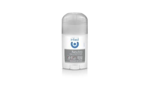 Infasil Deodorant Stick Neutro Dreifachschutz, effektiv gegen Schweiß und Gerüche, ohne Alkohol, 40 ml
