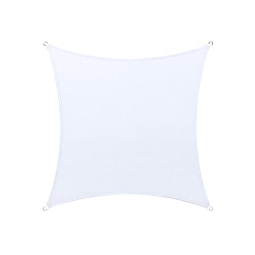 Vela parasole permeabile all'aria e agli strappi, per esterni, per patio, cortile, terrazza, posto auto coperto, prato, protezione UV e resistente alle intemperie