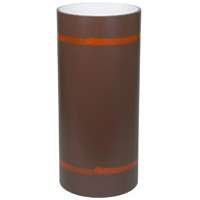 Trim Coil, White/Brown Painted Aluminum, 14-In. x 50-Ft.