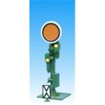 Vorbildgerecht Viessmann 4509 - H0 Form-Vorsignal, Scheibe beweglich