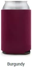 Can Cooler Sleeves Blank Poly Foam (24, Burgundy)