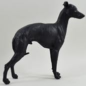 Greyhound Dog Ornament Statue Bronze Bronze Effect Finish, Height 21cm Width 6cm. Length 22cm - Image 3