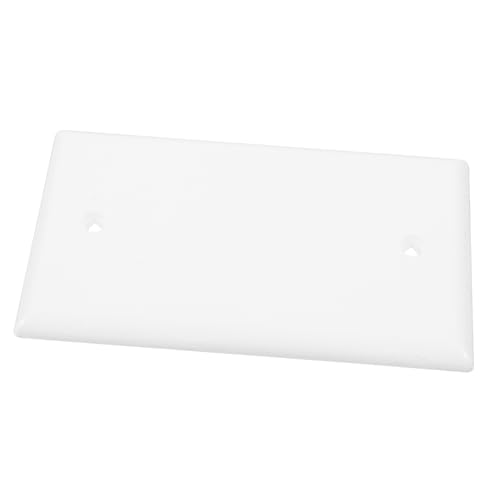 HOLIDYOYO Socket Wall Plate Cap Electrical Panel Cover Switch Cover Universal Wallplate Smooth-finished Edges