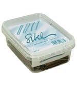 Pinces guiches noires 70 mm boîte de 500 grammes pour coiffure
