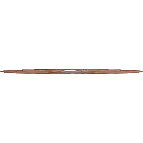 Image of Ekena Millwork 38 inchOD x 13 3 /8 inchID x 3 /8 inchT Augustus Wood Fretwork Pierced Ceiling Medallion, Walnut