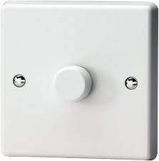 Varilight JQP401W V-Pro 1 Gang 2-Way LED Trailing Edge Dimmer Switch, White (1)
