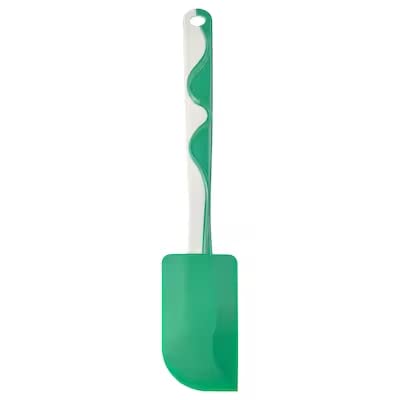 Rubber Spatula, Green/White (1)