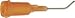 Loctite 98261 Stainless Steel 45 Degree High Precision Helical Thread Dispense Tip, 1/2" Length, 23 Gauge, Orange (Pack of 1000)