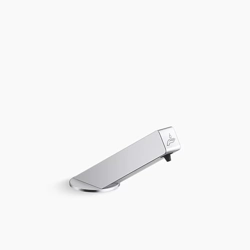 KOHLER Angle Touchless foaming soap dispenser, DC-powered, Polished Chrome image 5