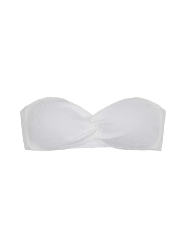 Costume Femme Blanc EFFEK FK24-0902 : maillot de bain une pièce blanc pour plage et piscine