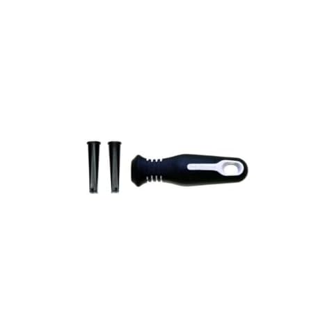 Nicholson Ergonomic Rubber File Handle with Inserts, 4-1/2" Length (Pack of 1) Cover